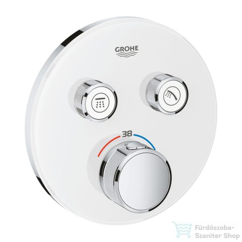GROHE Grohtherm SmartControl termosztátos színkészlet 2 fogyasztóra, hold fehér 29151LS0