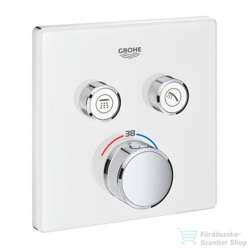 GROHE Grohtherm SmartControl termosztátos színkészlet 2 fogyasztóra, hold fehér 29156LS0