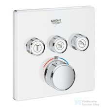   GROHE Grohtherm SmartControl termosztátos színkészlet, fehér üveg 29157LS0