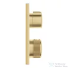 Grohe ALLURE falsík alatti termosztátos csaptelep 2 fogyasztóhoz,Brushed Cool Sunrise 29181GN2