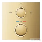 Grohe ALLURE falsík alatti termosztátos csaptelep 2 fogyasztóhoz,Brushed Cool Sunrise 29181GN2