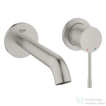  Grohe Essence New falsík alatti mosdó csaptelep 18,3 cm-es kifolyóval,leeresztő és belső egység nélkül,Supersteel 29192DC1