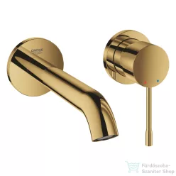   Grohe Essence New falsík alatti mosdó csaptelep 18,3 cm-es kifolyóval,leeresztő és belső egység nélkül,Cool Sunrise 29192GL1