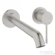 Grohe Essence New falsík alatti mosdó csaptelep 23 cm-es kifolyóval,leeresztő és belső egység nélkül,Supersteel 29193DC1