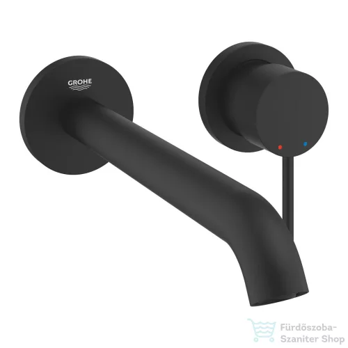 Grohe Essence New falsík alatti mosdó csaptelep 23 cm-es kifolyóval,leeresztő és belső egység nélkül,phantom black 29193KF1