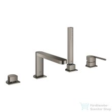   Grohe PLUS 4 üléses kádtöltő csaptelep alaptest nélkül,Brushed Hard Graphite 29307AL3