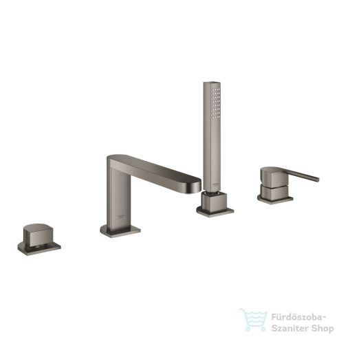 Grohe PLUS 4 üléses kádtöltő csaptelep alaptest nélkül,Brushed Hard Graphite 29307AL3