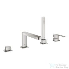   Grohe PLUS 4 üléses kádtöltő csaptelep alaptest nélkül,Supersteel 29307DC3