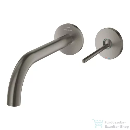 Grohe ATRIO falsík alatti mosdó csaptelep 22,1 cm-es kifolyóval,leeresztő és belső egység nélkül,Brushed Hard Graphite 29406AL0
