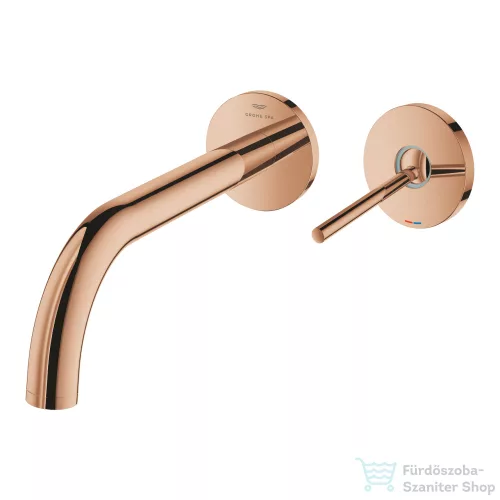 Grohe ATRIO falsík alatti mosdó csaptelep 22,1 cm-es kifolyóval,leeresztő és belső egység nélkül,Warm Sunset 29406DA0