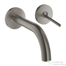   Grohe ATRIO falsík alatti mosdó csaptelep 18,5 cm-es kifolyóval,leeresztő és belső egység nélkül,Brushed Hard Graphite 29410AL0