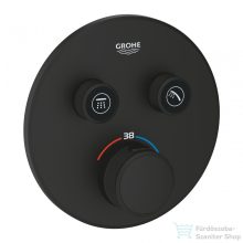   Grohe Grohtherm SmartControl termosztátos színkészlet, phantom black 29507KF0