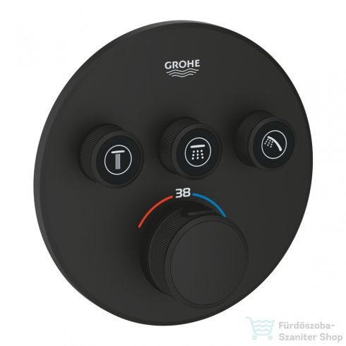 Grohe Grohtherm SmartControl termosztátos színkészlet, phantom black 29508KF0