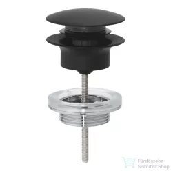   Grohe leeresztő szett push-open (túlfolyós mosdókagylóhoz),phantom black 29510KF0
