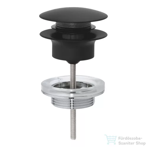 Grohe leeresztő szett push-open (túlfolyós mosdókagylóhoz),phantom black 29510KF0