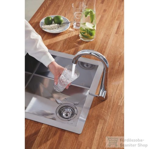 Grohe ZEDRA EGYVIZES KONYHAI CSAPTELEP SZŰRŐ FUNKCIÓVAL króm 30026002