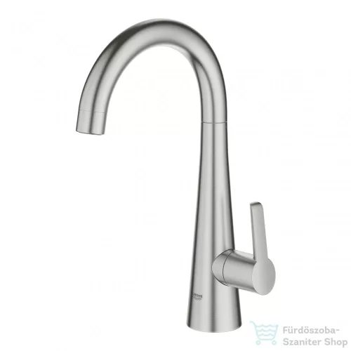 Grohe ZEDRA EGYVIZES KONYHAI CSAPTELEP SZŰRŐ FUNKCIÓVAL matt szuperacél 30026DC2