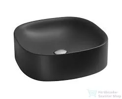 AXA Wild 45x45 pultra ültethető mosdó, matt fekete 3008007