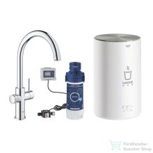   Grohe RED Duo mosogató csaptelep M-es méretű bojlerrel,Króm 30083001