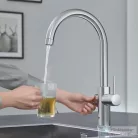 Grohe RED Duo mosogató csaptelep M-es méretű bojlerrel,Króm 30083001