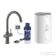 Grohe RED Duo mosogató csaptelep M-es méretű bojlerrel,Brushed Hard Graphite 30083AL1