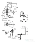 Grohe RED Duo mosogató csaptelep M-es méretű bojlerrel,Brushed Hard Graphite 30083AL1