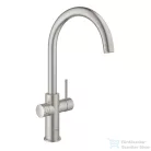 Grohe RED Duo mosogató csaptelep M-es méretű bojlerrel,Supersteel 30083DC1
