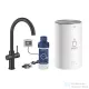 Grohe RED Duo mosogató csaptelep M-es méretű bojlerrel,Bársony fekete 30083KS1
