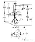 Grohe EUROSMART COSMOPOLITAN EGYKAROS MOSOGATÓCSAP 1/2? króm 30195000