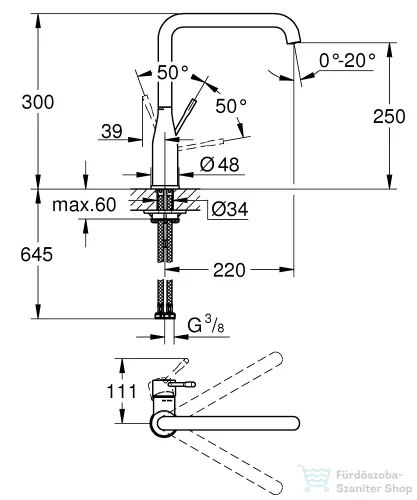 Grohe ESSENCE EGYKAROS MOSOGATÓCSAP 1/2? warm sunset 30269DA0