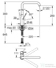 Grohe ESSENCE EGYKAROS MOSOGATÓCSAP 1/2? matt szuperacél 30269DC0