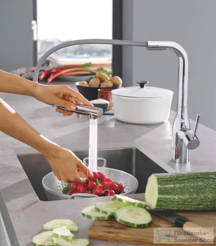 Grohe Essence kihúzható mosogató csaptelep 30270000