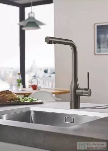 Grohe ESSENCE EGYKAROS MOSOGATÓCSAP 1/2?matt hard grafit 30270AL0