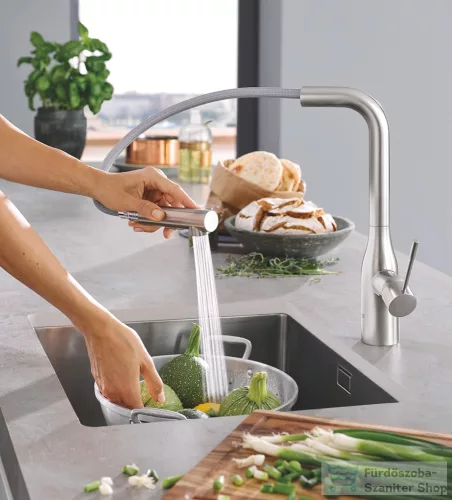 Grohe ESSENCE EGYKAROS MOSOGATÓCSAP 1/2? matt szuperacél 30270DC0