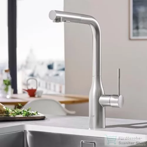 Grohe ESSENCE EGYKAROS MOSOGATÓCSAP 1/2? matt szuperacél 30270DC0