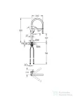 Grohe ESSENCE EGYKAROS MOSOGATÓCSAP 1/2? hard grafit 30294A00