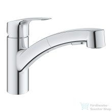  Grohe EUROSMART kihúzható fejes mosogató csaptelep 1/2,króm 30305001
