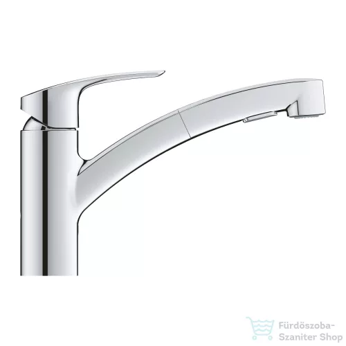 Grohe EUROSMART kihúzható fejes mosogató csaptelep 1/2,króm 30305001