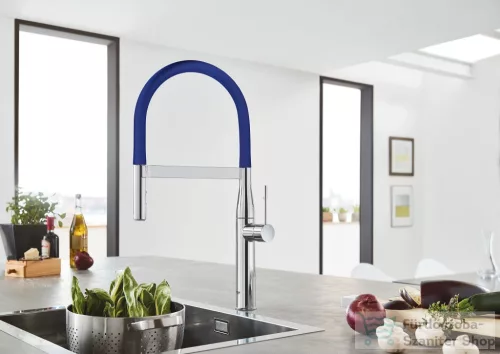 Grohe GROHFLEXX kifolyócső Essence konyhai csaptelephez,Kék 30321TY0