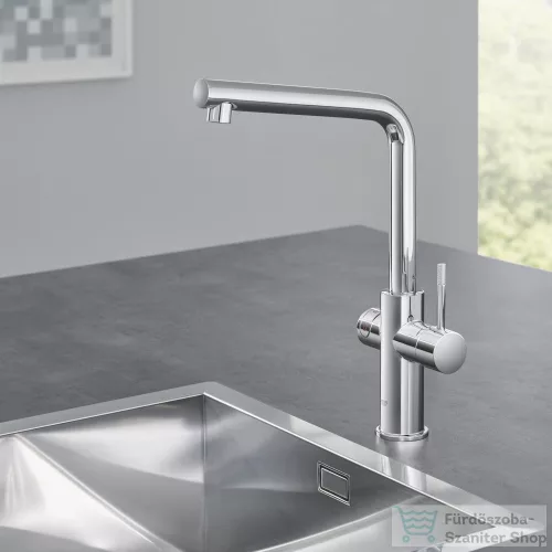 Grohe RED Duo mosogató csaptelep M-es méretű bojlerrel,Króm 30327001