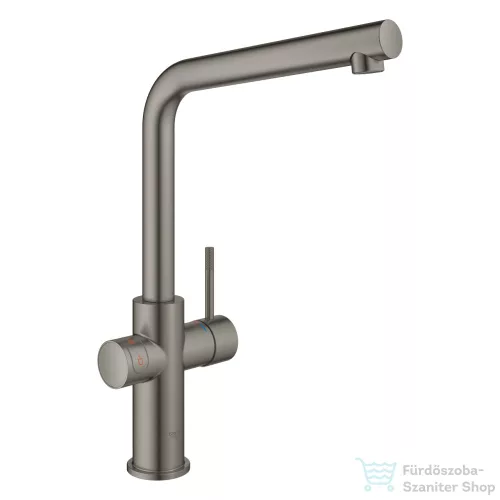 Grohe RED Duo mosogató csaptelep M-es méretű bojlerrel,Brushed Hard Graphite 30327AL1