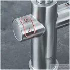 Grohe RED Duo mosogató csaptelep M-es méretű bojlerrel,Supersteel 30327DC1