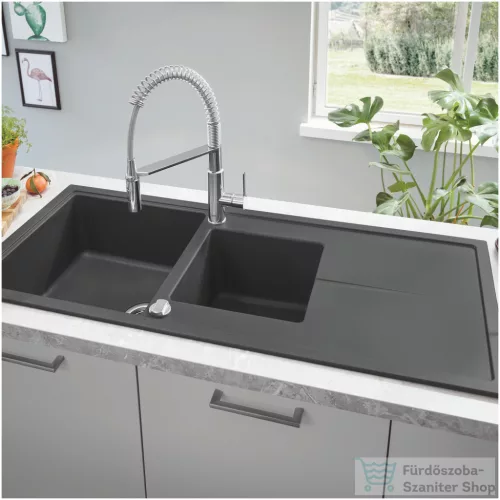 Grohe QuickFix GET 2 funkciós mosogató csaptelep, króm 30361000