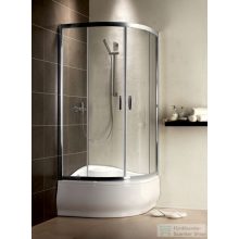   Radaway Premium Plus A 1700 90x90 íves tolóajtós zuhanykabin króm/átlátszó 30401-01-01N