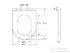 Kielle easy lock WC ülőke, fehér 30401030