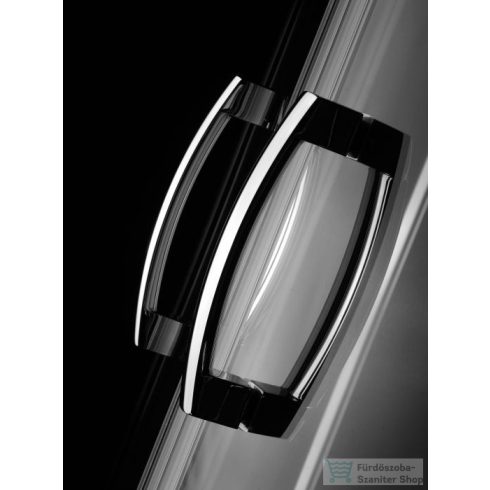 Radaway Premium Plus A 1700 80x80 íves tolóajtós zuhanykabin króm/grafit 30411-01-05N