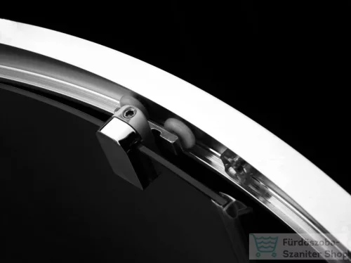 Radaway Premium Plus A 1700 80x80 íves tolóajtós zuhanykabin króm/barna 30411-01-08N