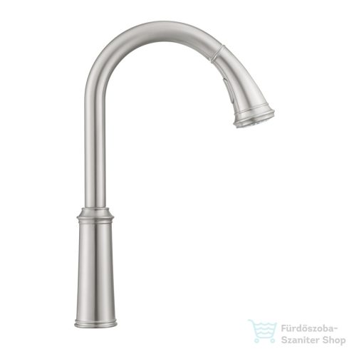 Grohe Quickfix GLOUCESTER 2 funkciós mosogató csaptelep,supersteel 30422DC0