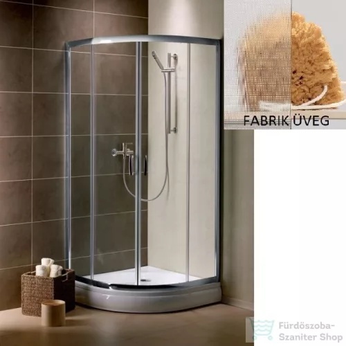 Radaway Premium Plus A 100x100 íves zuhanykabin króm/fabrik 30423-01-06N