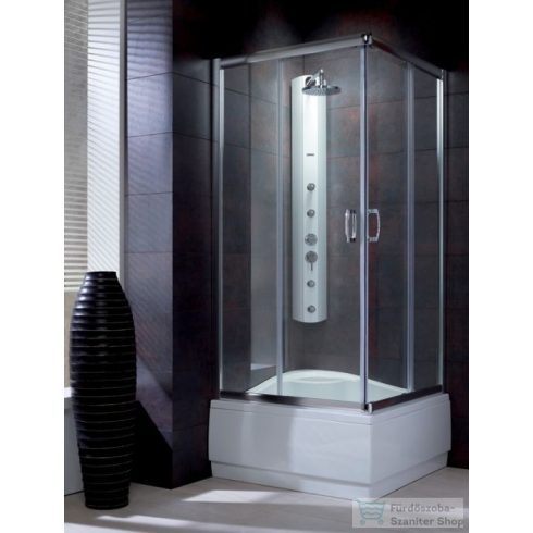 Radaway Premium Plus C 1700 90x90 szögletes zuhanykabin króm/átlátszó 30451-01-01N